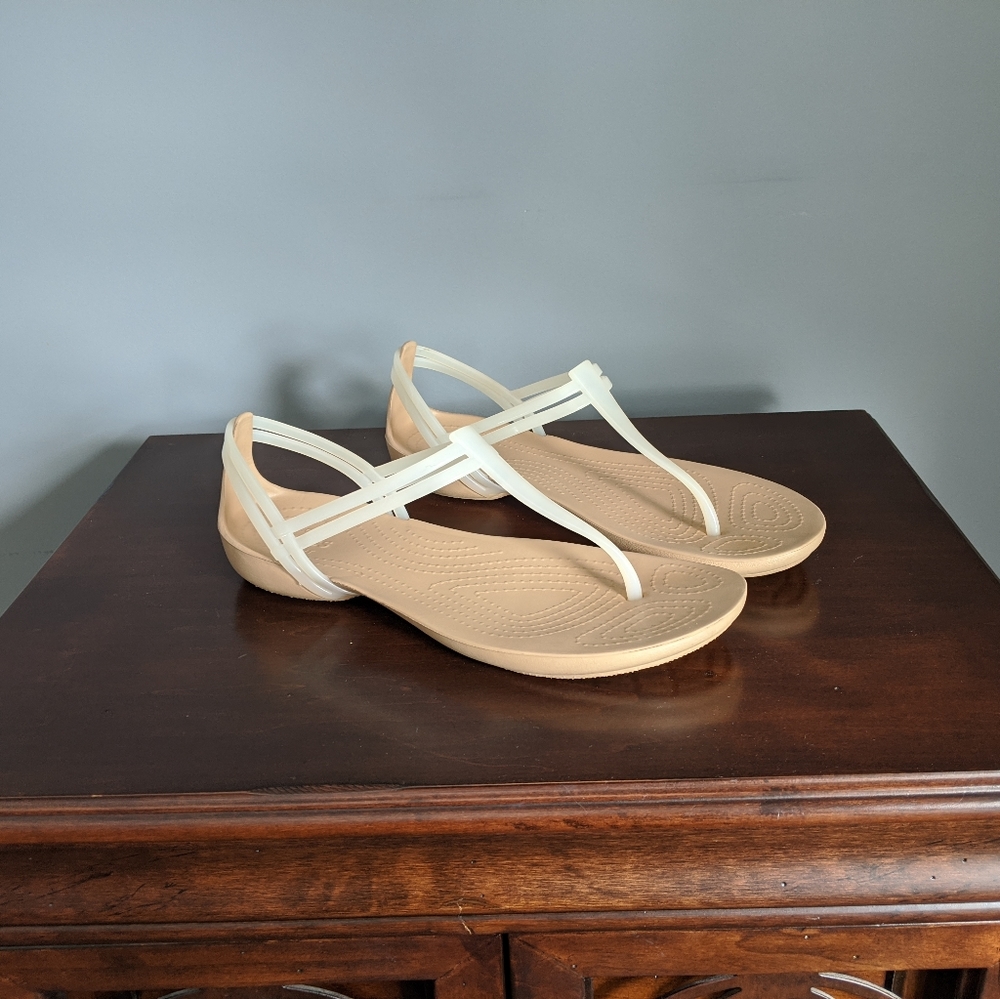 Crocs Isabella T Strap Sandal 7